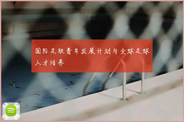 国际足联青年发展计划与全球足球人才培养